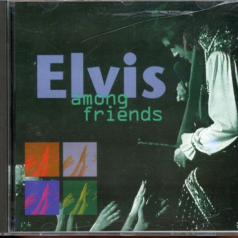 ELVIS - AMONG FRIENDS 4 - 1992 Studio soundboard exelent Plater er MINT (som Ny)