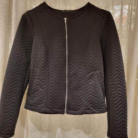 Svart blazer/jakke str xs/s