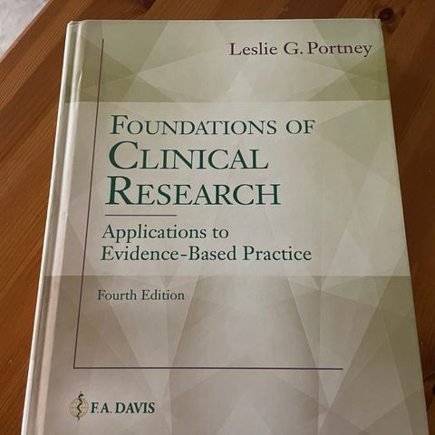 Foundations of clinical research