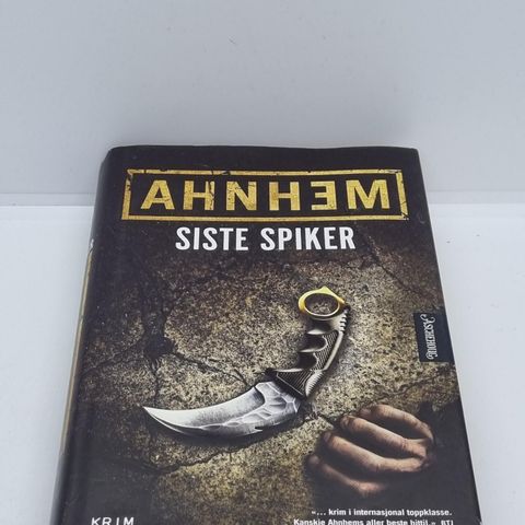 Siste spiker - Ahnhem (hardcover)