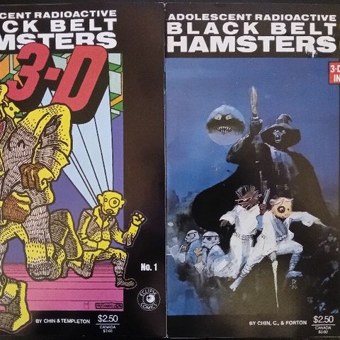Black Belt Hamsters 3-D