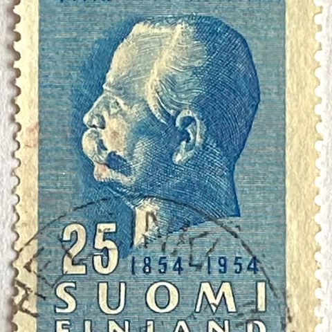 Finland 1954 Professor Ivar Wilksman  AFA 426  Stemplet