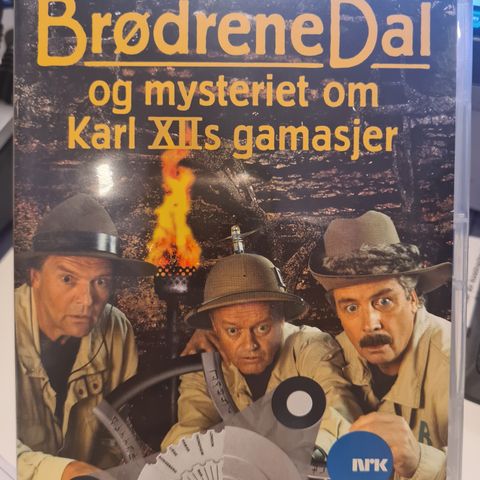 Brødrene Dal og mysteriet om Karl XIIs gamasjer (DVD)