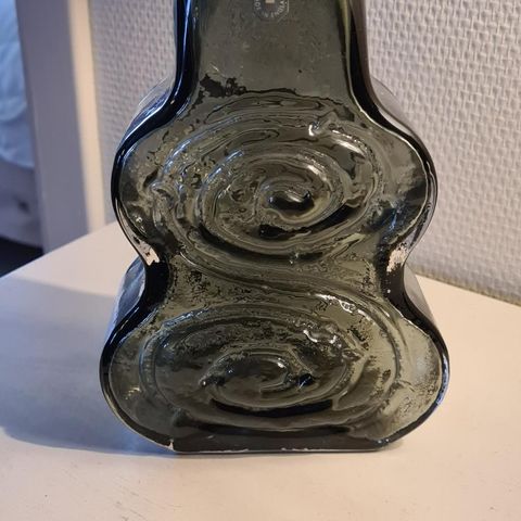 Retro. Whitefriars cello vase, made in England