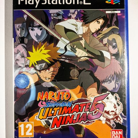 Naruto Shippuden Ultimate Ninja 5 PS2 Playstation 2