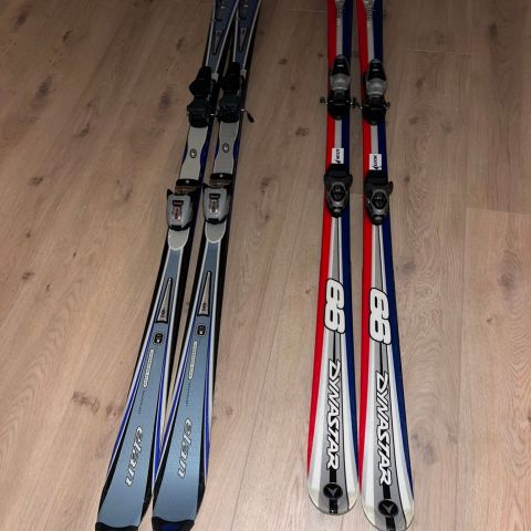 2 par slalomski lengde 170 cm og 176 cm
