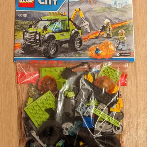 LEGO 60121 Volcano exploration truck