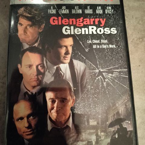 Glengarry Glen Ross ( DVD) Sone 1 - Special 2 disc Edition - 1992