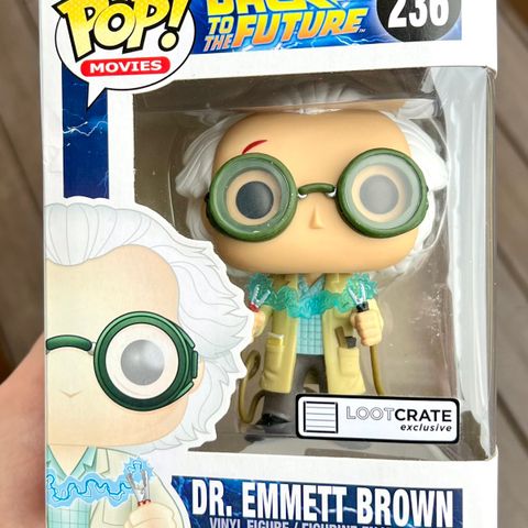 Funko Pop! Dr. Emmett Brown (1955 - w/ Jumper Cables) | Back to the Future (236)