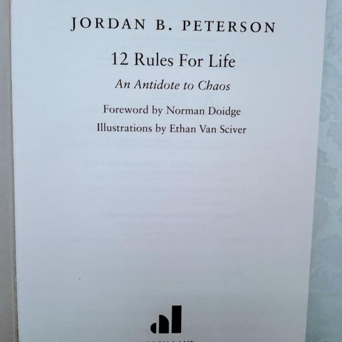 Jordan B. Peterson: 12 rules for life