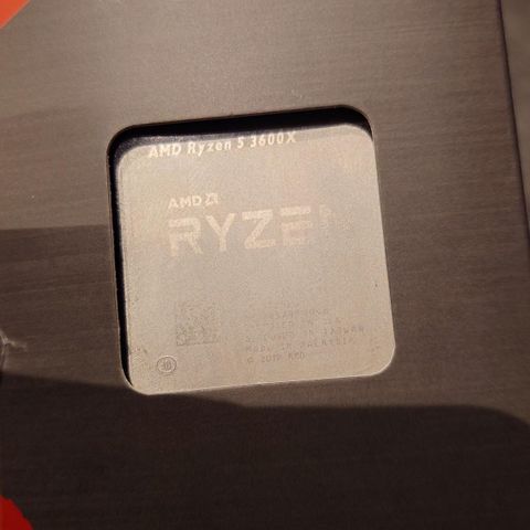 AMD CPU 5 3600x