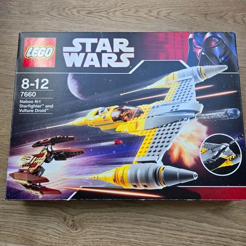 Star Wars LEGO 7660 Naboo N-1 Starfighter uåpnet