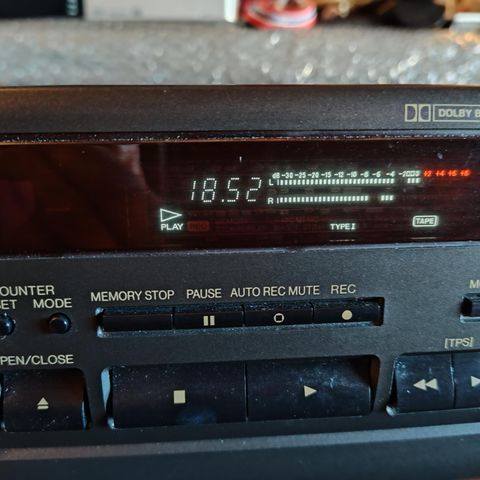 TECHNICS RS-BX601 Stereo Cassette Deck 3 Head Vintage 1994