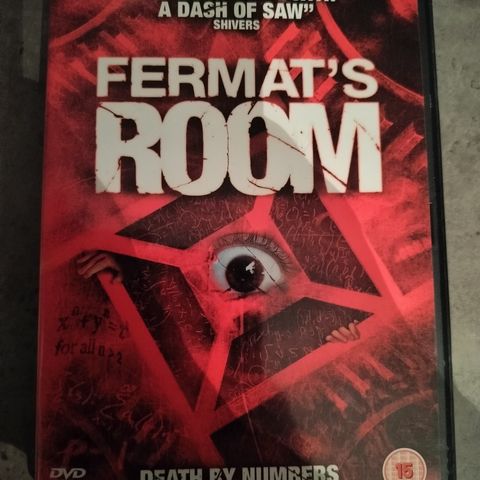 Fermats Room ( DVD) - Engelsk tekst - 2009 - 130 kr inkl frakt