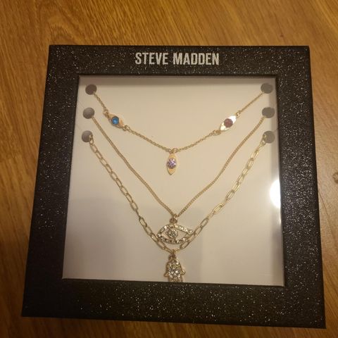 3 fine halskjede fra Steve Madden