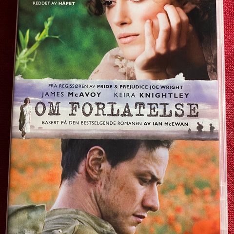 Atonement (DVD - 2007 - Joe Wright) Norsk tekst.