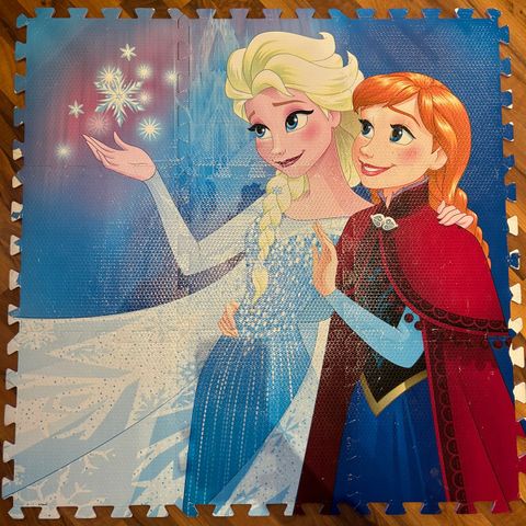 Elsa og Anna puslematte