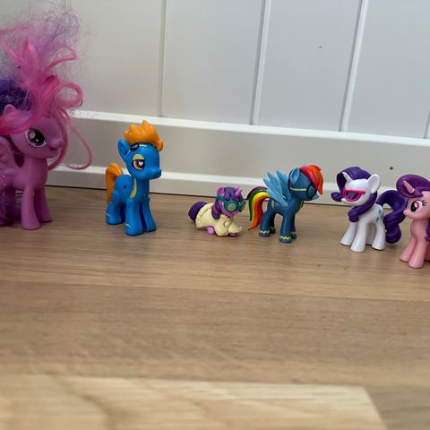 My little pony plastfigurer