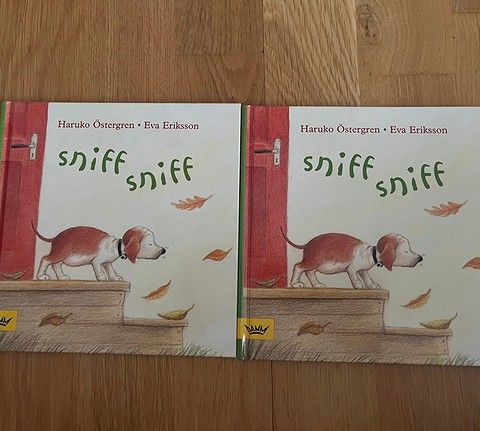 Haruko Östergren- Sniff sniff (barnebok). Ny