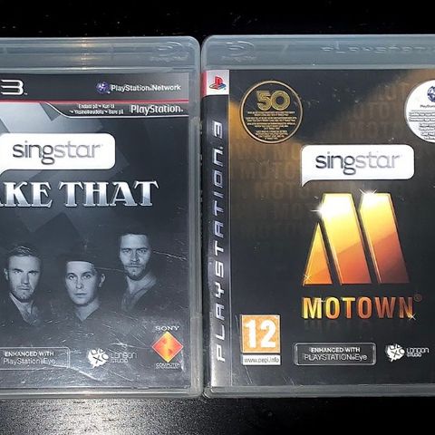 SingStar PS3 Pakke: TAKE THAT + MOTOWN PlayStation 3