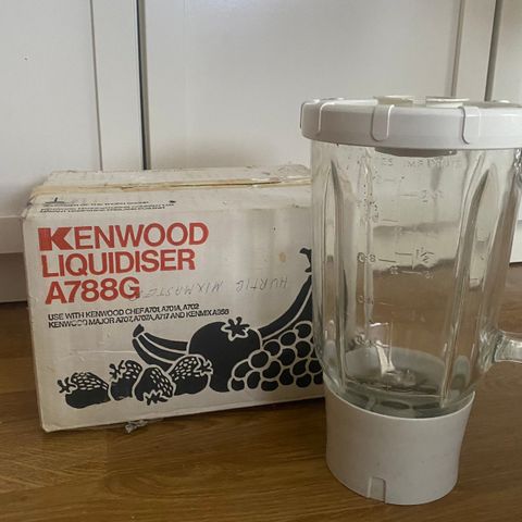 Blender til Kenwood kjøkkenmaskiner i glass