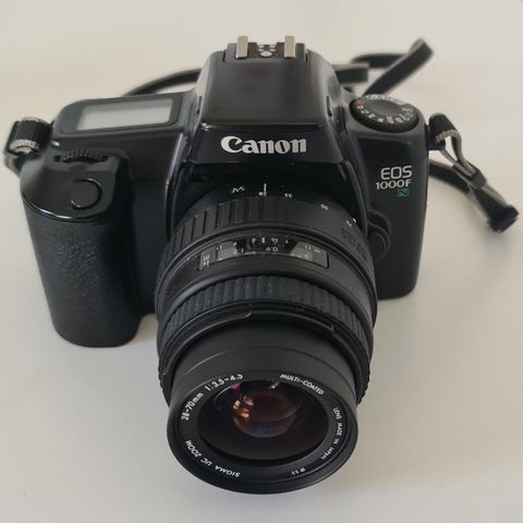 Canon EOS 1000 F speilreflekskamera