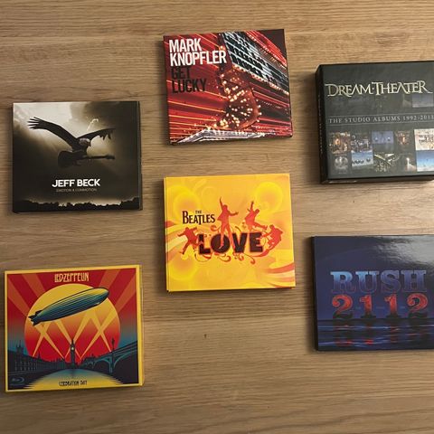 Diverse CD (inkl.dvd og blu-ray)