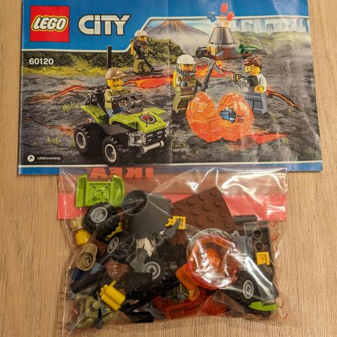 Lego 60120 Volcano starter set