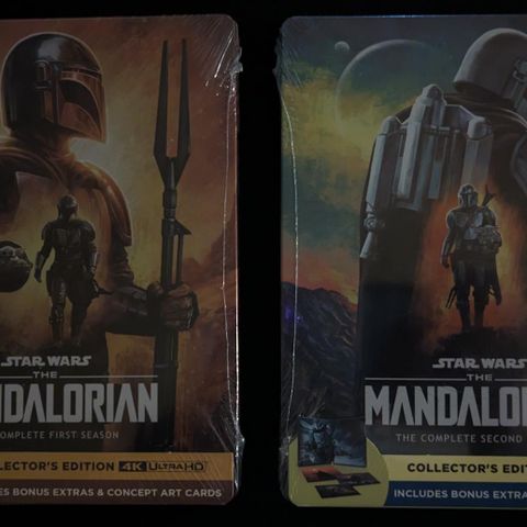 The Mandalorian Limited steelbook edition 4K Ultra HD