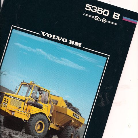 VOLVO BM brosjyre