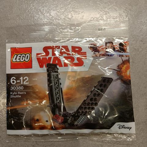 Skrotfot: LEGO Star Wars Kylo Ren's Shuttle 30380 Ny/forseglet