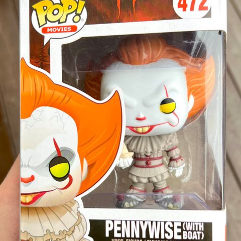 Funko Pop! Pennywise (With Boat) (Yellow Eyes) | It (472)