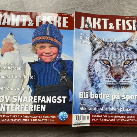 JAKT & FISKE blader - 2019 og 2020