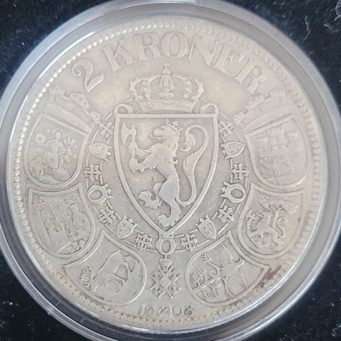 2 krone 1908 Norge