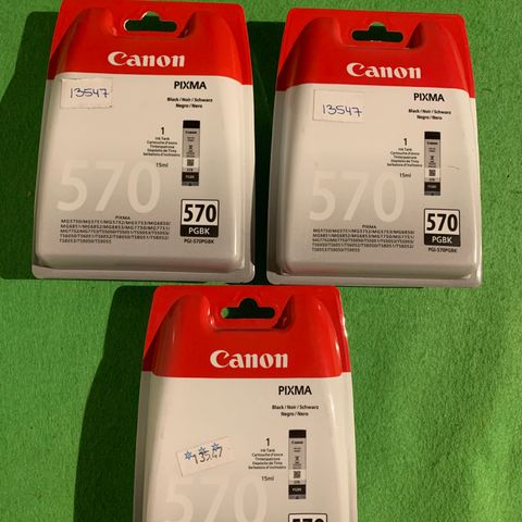 Canon Pixma 570 Printerblekk