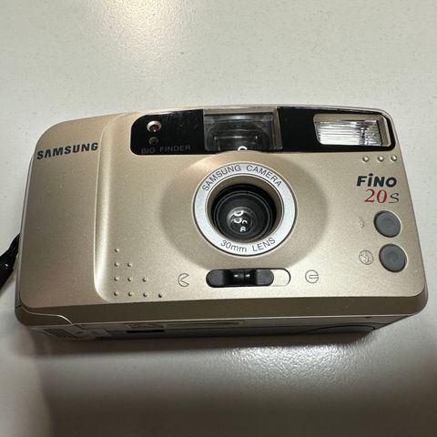 Samsung Fino 20 - Vintage kompaktkamera