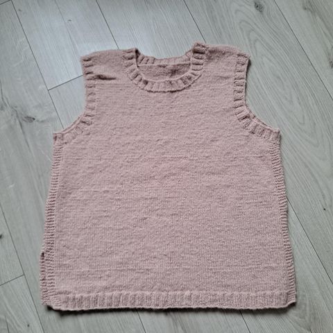 Strikket vest