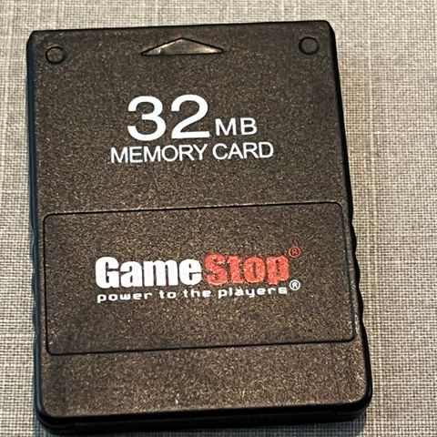 32MB memorycard til ps2