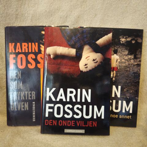 Karin Fossum bokpakke