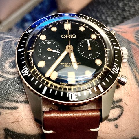Oris Diver sixty five chronograph 43mm