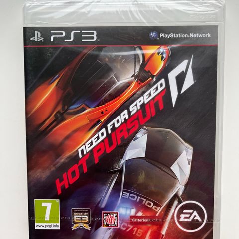 ps3 spill NEED FOR SPEED HOT PURSUIT NY