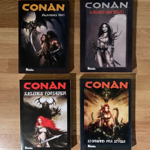Conan album = Samlet pris!