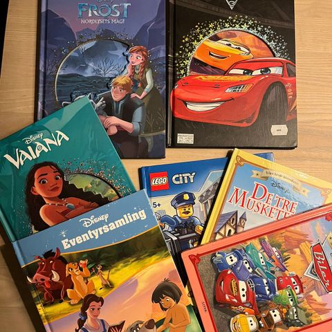 Diverse Disney bøker