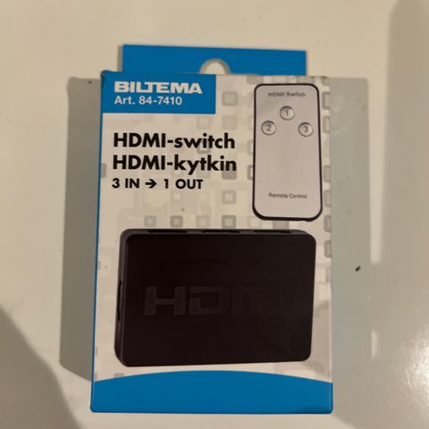 HDMI-switch, 3 til 1