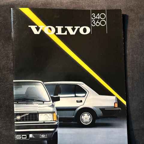 Volvo 340 / 360 Brosjyre