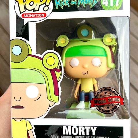 Funko Pop! Morty (Blips And Chitz) | Rick and Morty (417) Special Edition Excl.