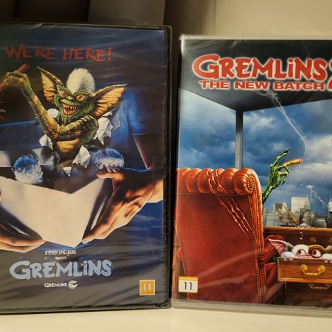 Gremlins og Gremlins 2, Begge er NY!