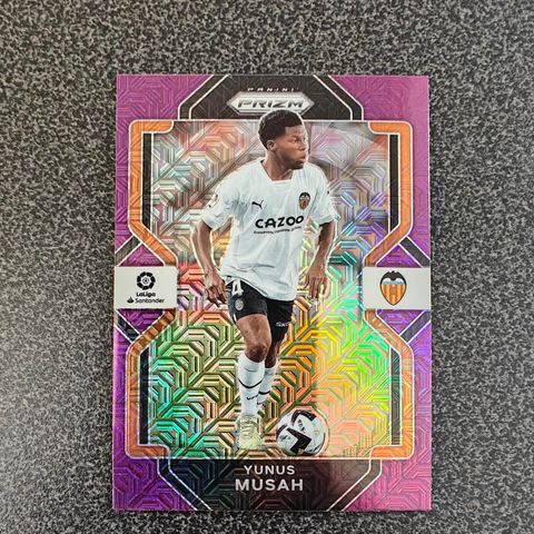 No. 229 Yunus Musah - Purple Mojo - 2022-23 Chronicles Prizm