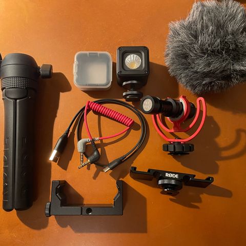 Røde Universal Vlogger Kit + extras | Rode microphone