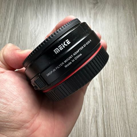 Meike ef-rf Adapter with drop-in filter (3 filters included) for eos r